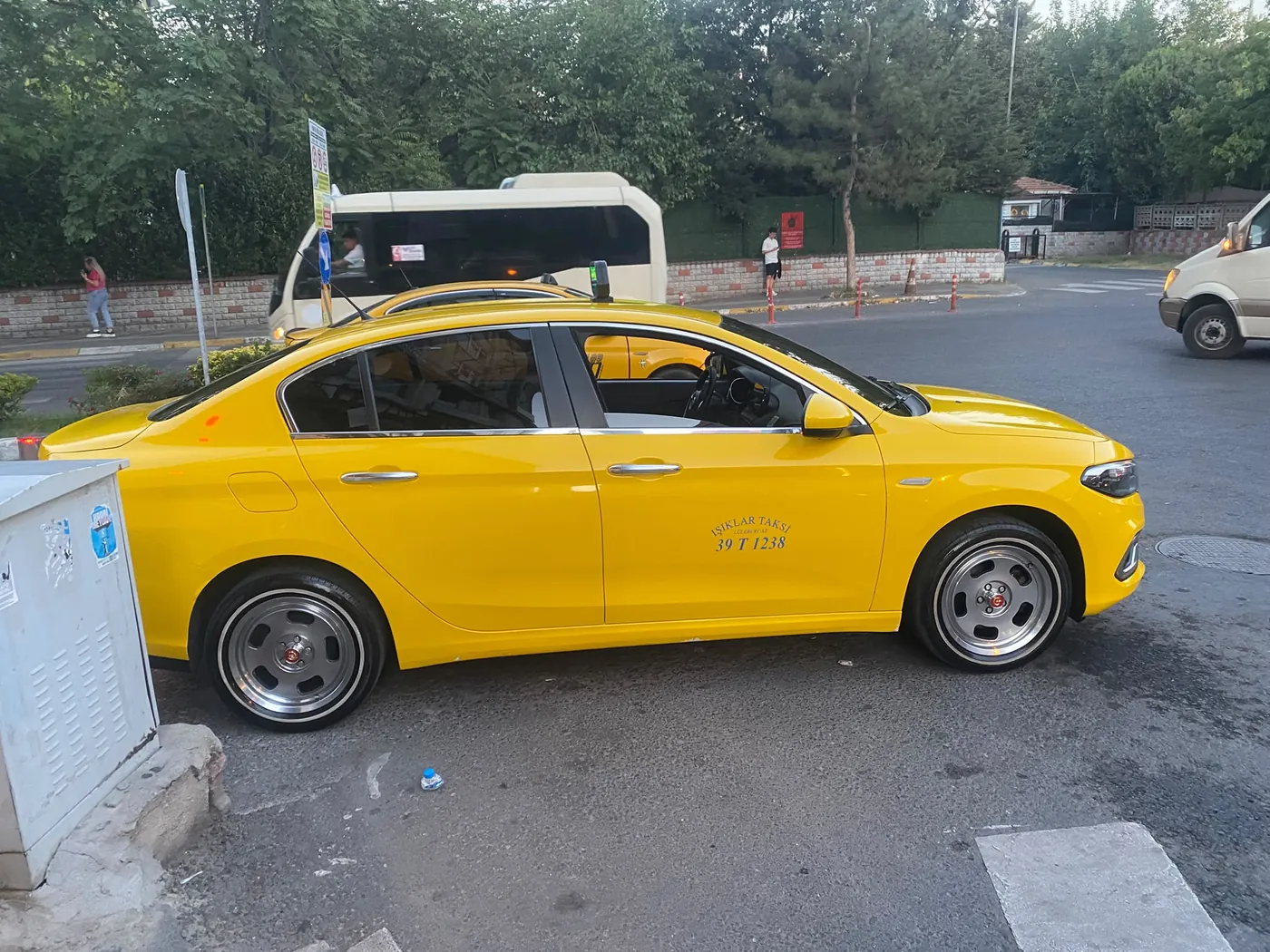 Işıklar Taksi Fiat Egea taksi
